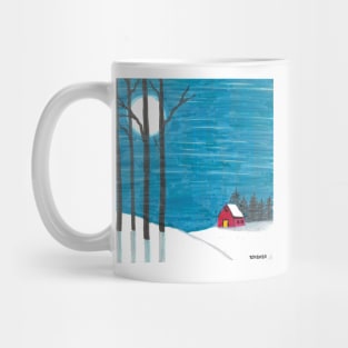 Cabin in the Snow Mug